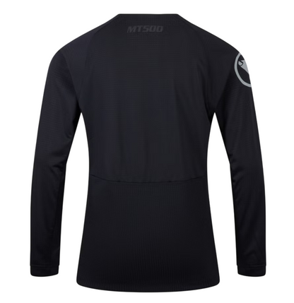 Trikot ENDURA MT500 BURNER Junior Langarm Schwarz