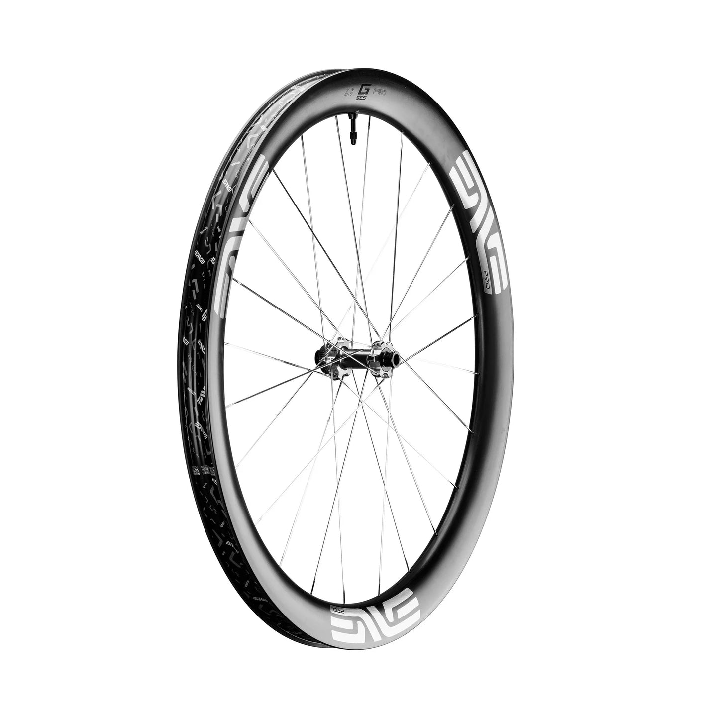 Paar ENVE G SES 4.5 Tubeless Ready (Center Lock) Laufräder Schwarz/Chrom