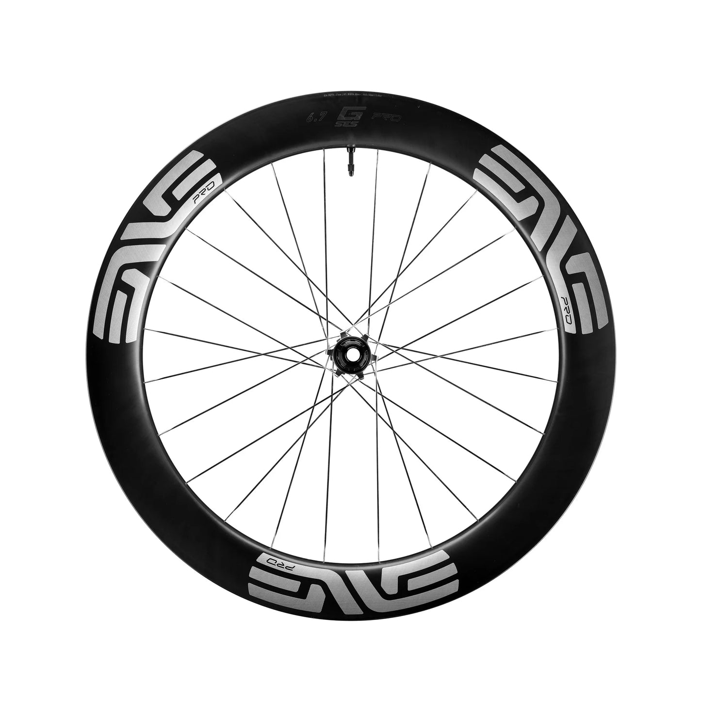 Laufrad hinten ENVE G SES 6.7 PRO Tubeless Ready (Center Lock) Schwarz