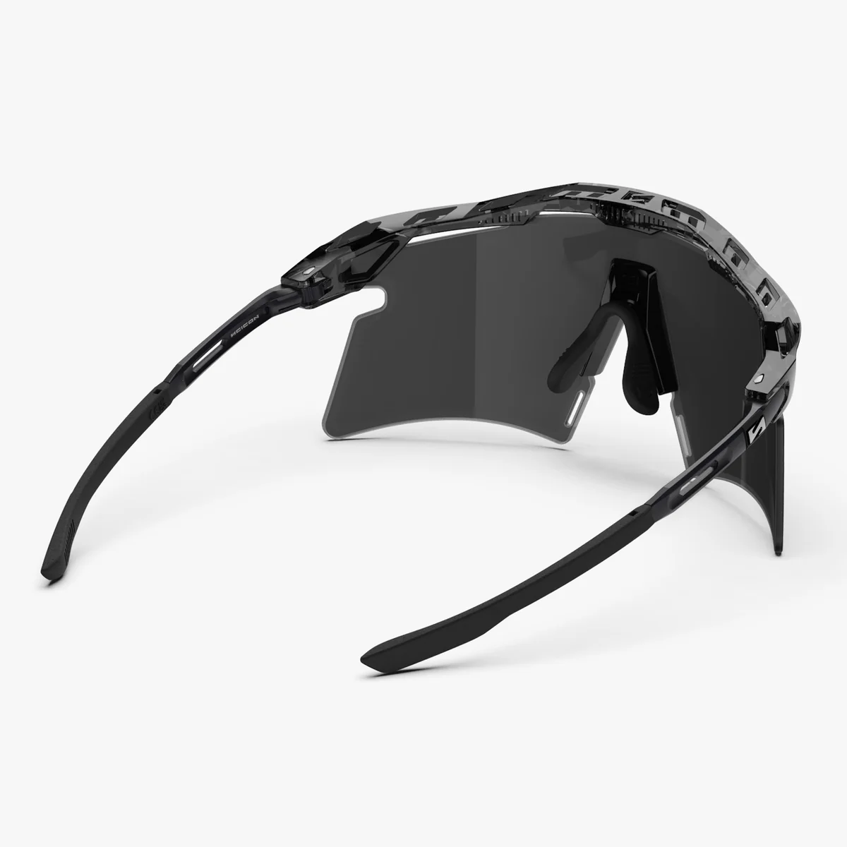 Brille SCICON AEROSHADE 2.0 TITANIUM Schwarz Crystal Gloss Multimirror-Glas Silver + Pink
