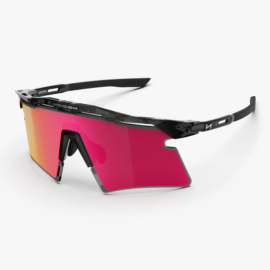 Brille SCICON AEROSHADE 2.0 TITANIUM Schwarz Crystal Gloss Multimirror Glas Sunburts + Pink