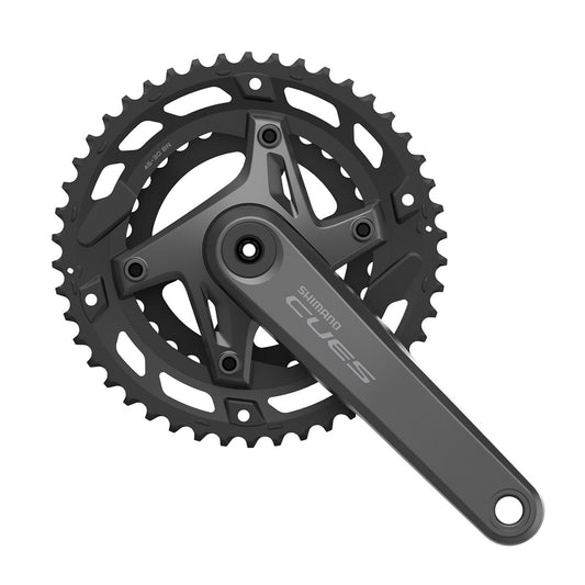 Kurbelgarnitur 2x9/10-fach SHIMANO CUES FC-U6000-2