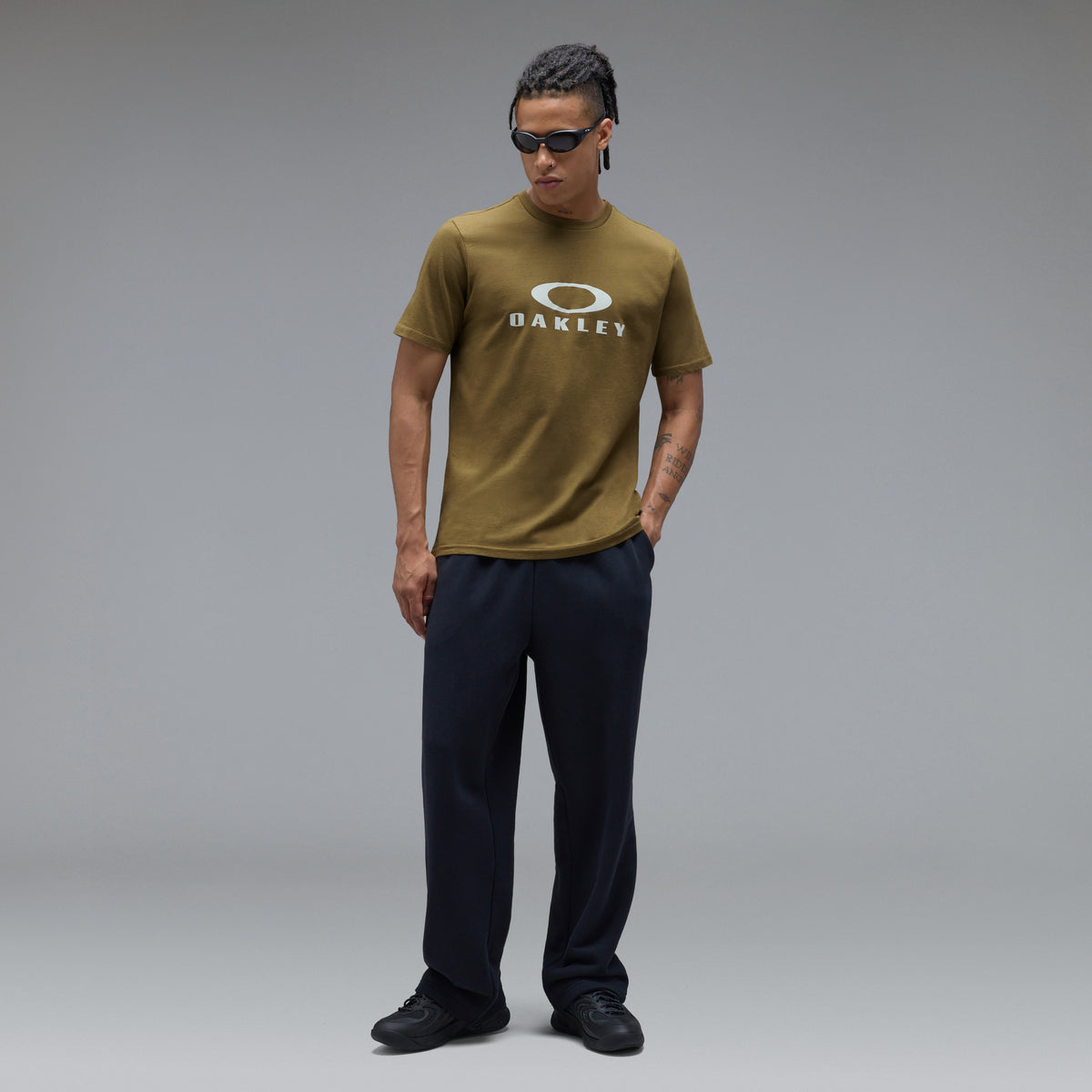 T-Shirt OAKLEY O BARK 2.0 Grün