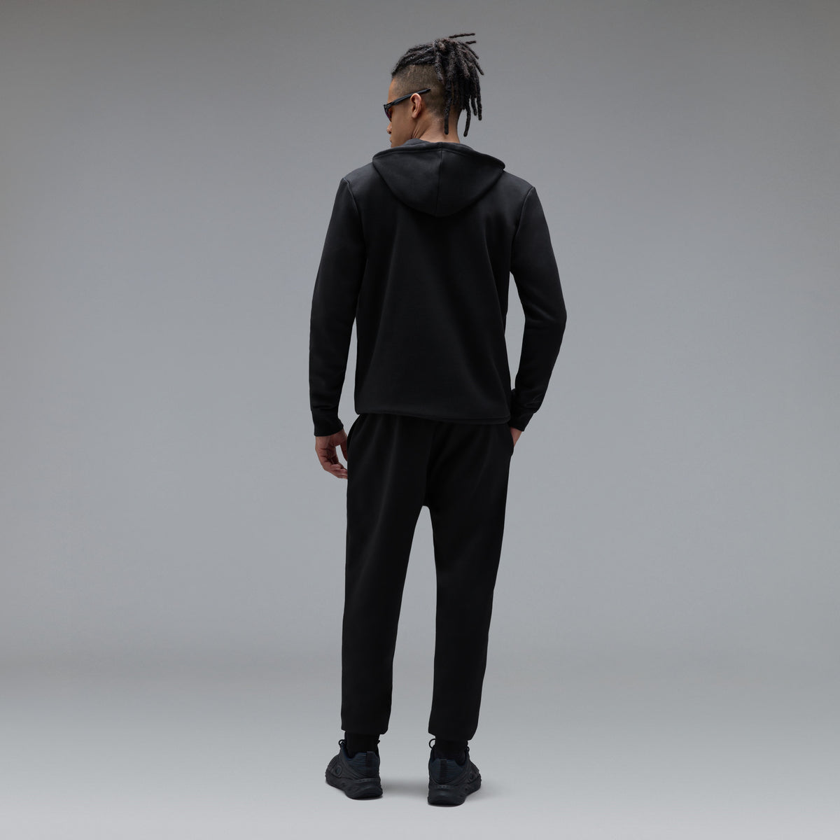 Kapuzenpullover OAKLEY BARK FZ HOODIE 2.0 Schwarz/Weiß