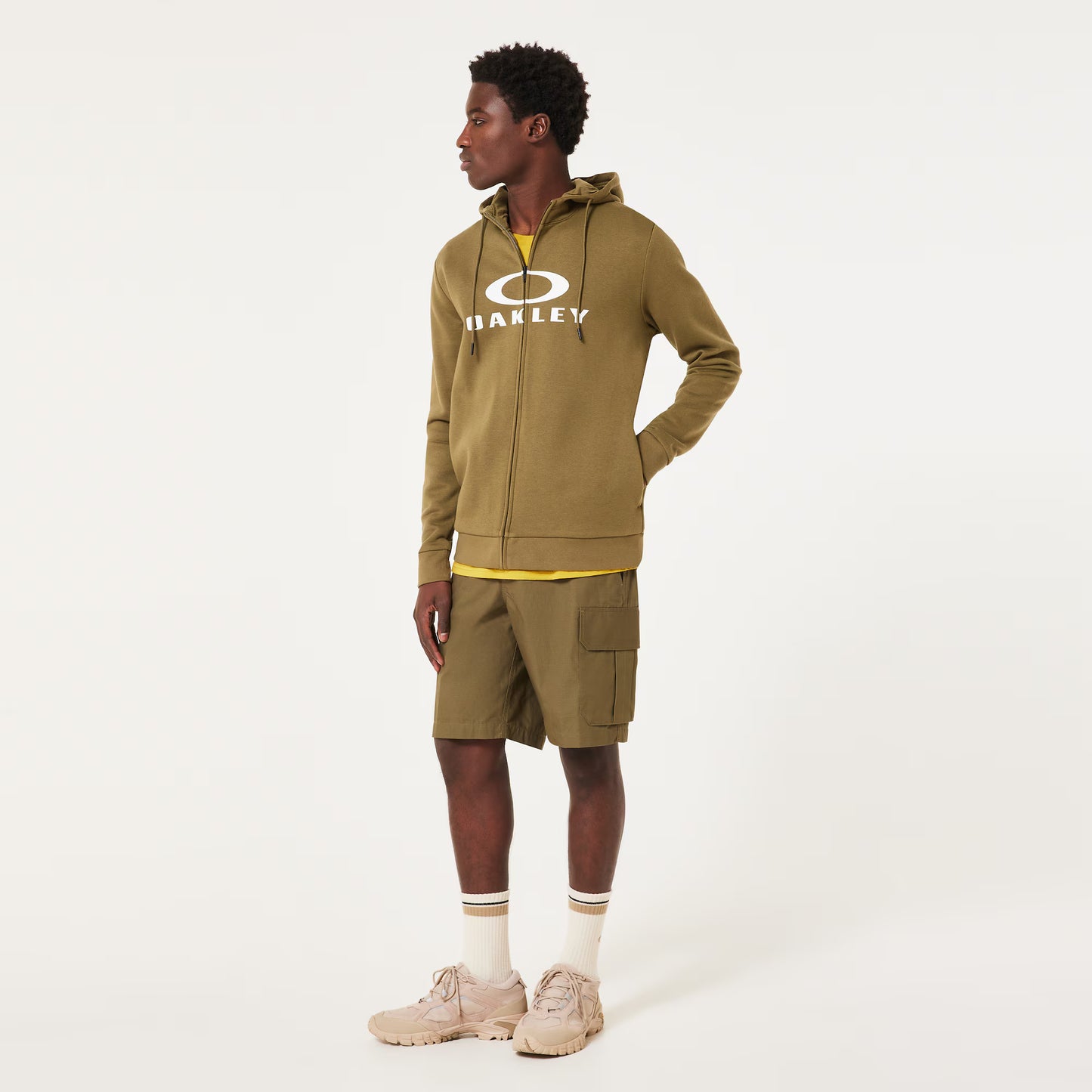 Hoodie OAKLEY BARK FZ 2.0 Army Green