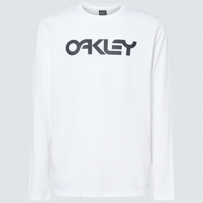 T-Shirt OAKLEY MARK II 2.0 Lange Ärmel Weiß/Schwarz
