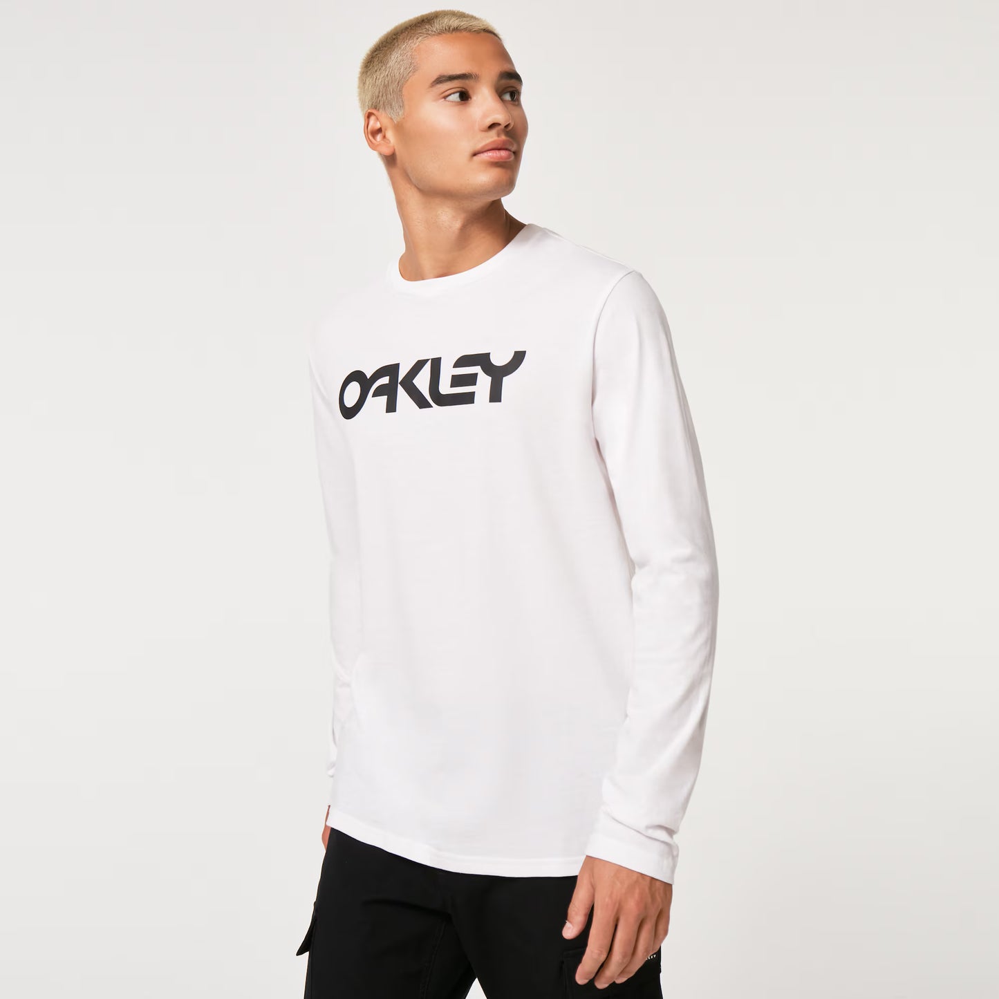 OAKLEY MARK II 2.0 Longsleeve T-Shirt Weiß/Schwarz