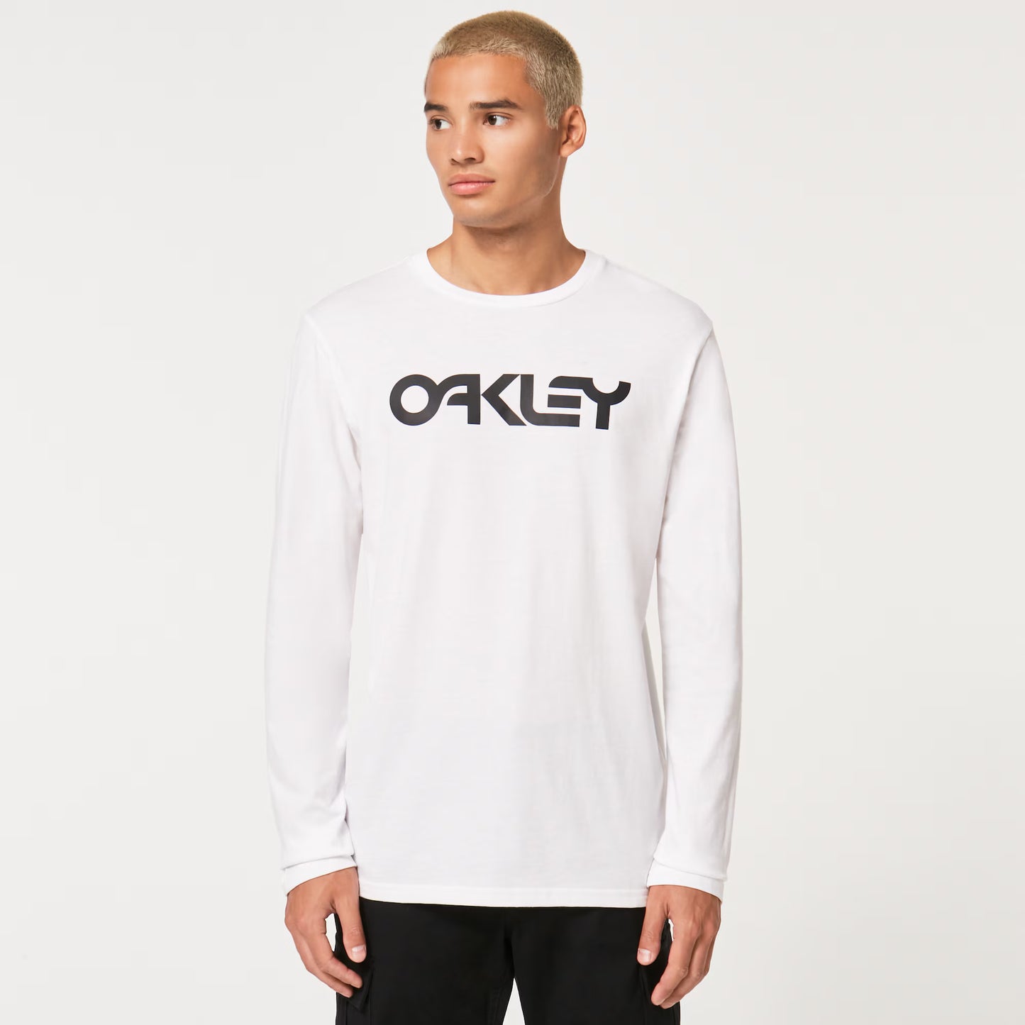 OAKLEY MARK II 2.0 Longsleeve T-Shirt Weiß/Schwarz