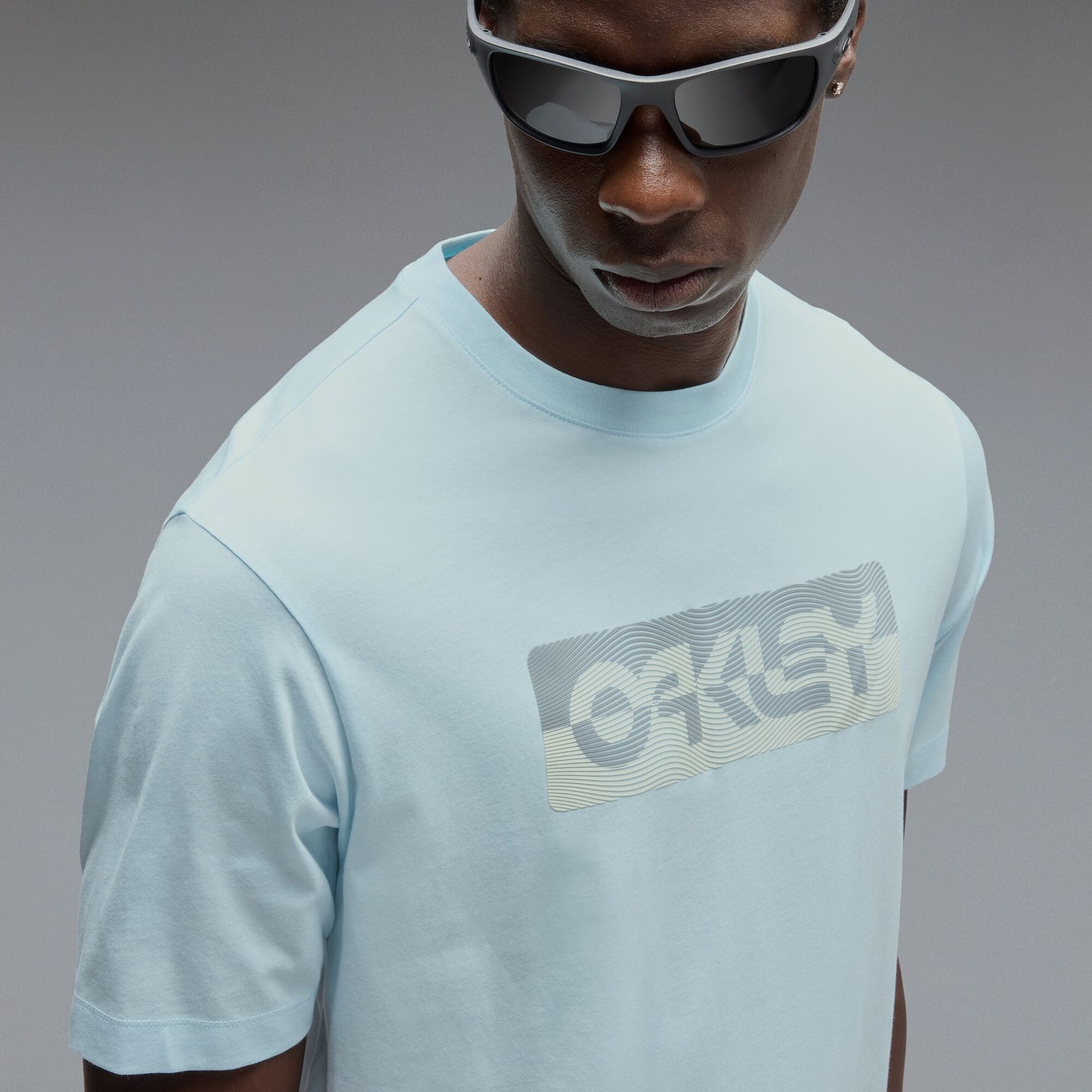 OAKLEY DUALITY B1B T-Shirt Frostblau