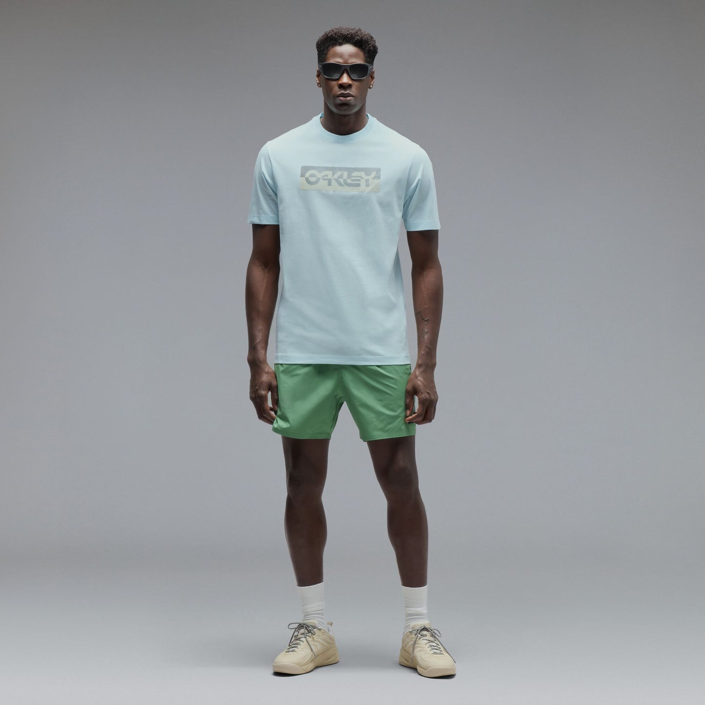 OAKLEY DUALITY B1B T-Shirt Frostblau