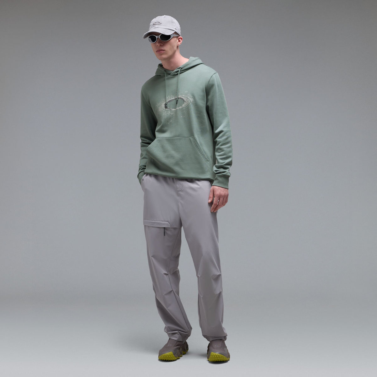 Kapuzenpullover OAKLEY LUNAR ELLIPSE HOODIE Grün