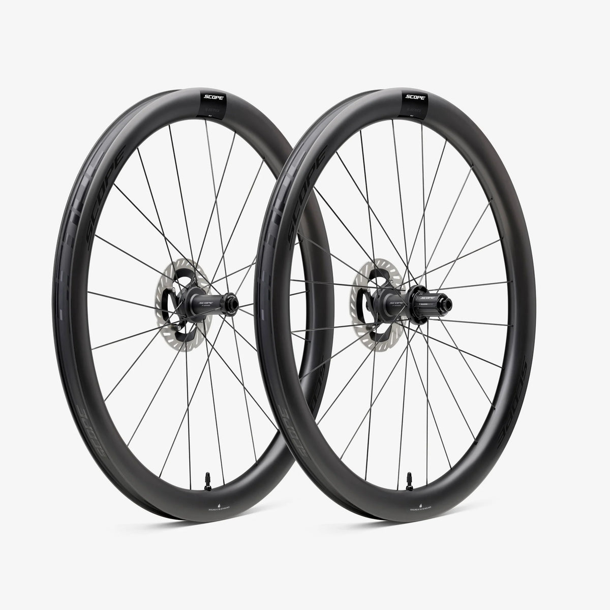SCOPE R4.G Tubeless Ready (Centerlock) Laufradsatz Schwarz