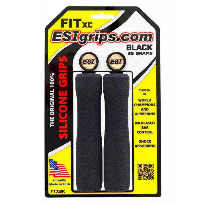 ESI FIT XC-Griffe (EXTRA CHUNKY/CHUNKY COMBO) 130 mm Schwarz