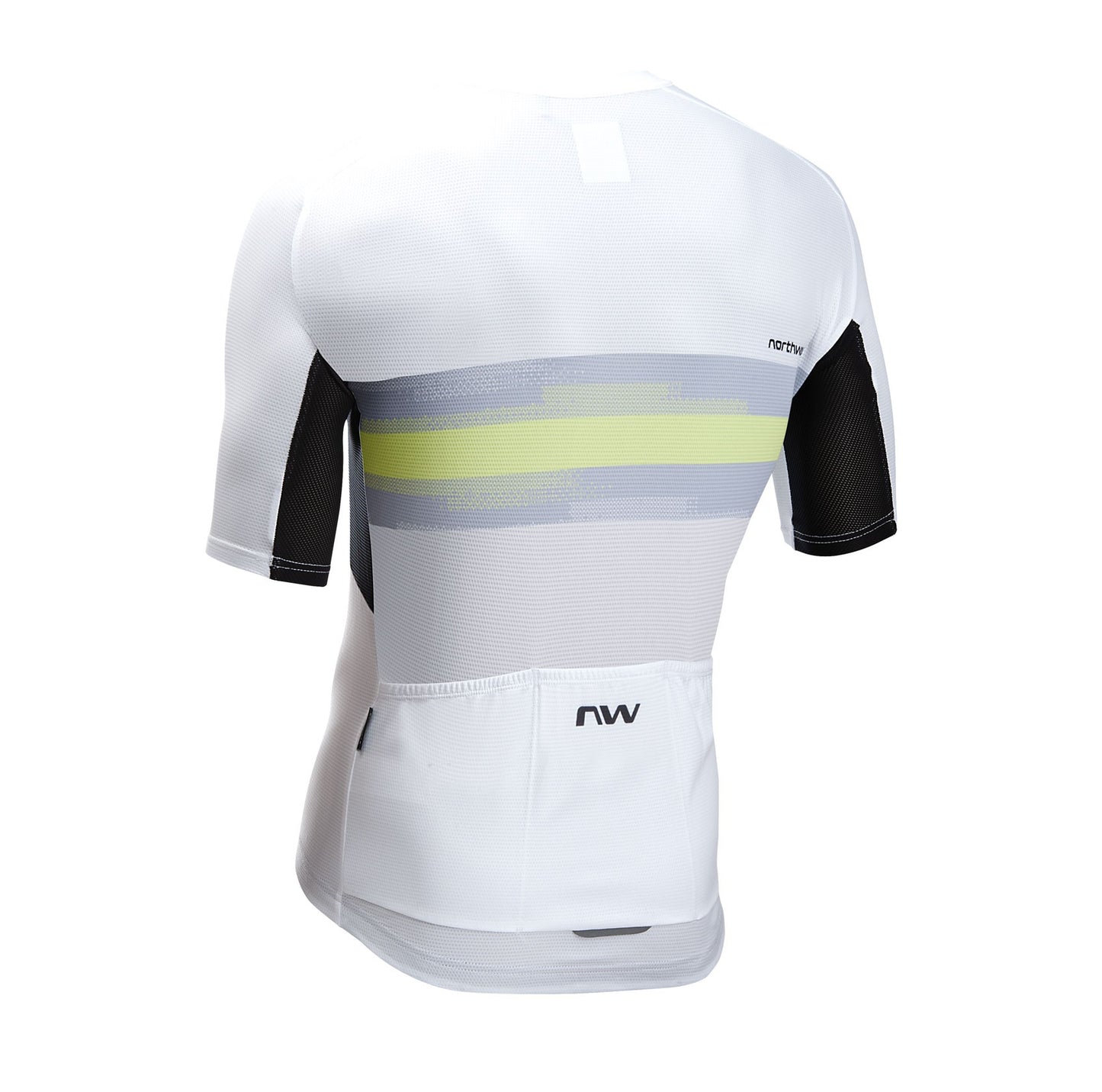 NORTHWAVE FORCE EVO Trikot Kurzarm Weiß/Grün