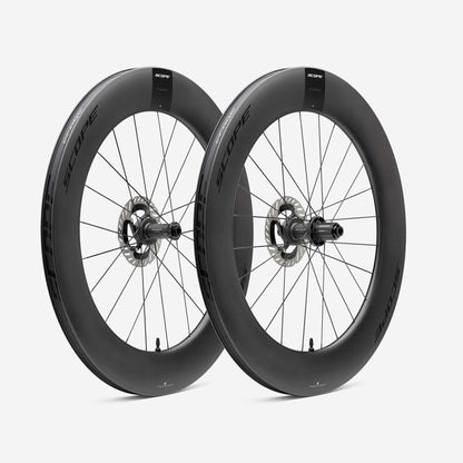 Laufradsatz SCOPE Race R8.T Tubeless Ready (Centerlock) Schwarz