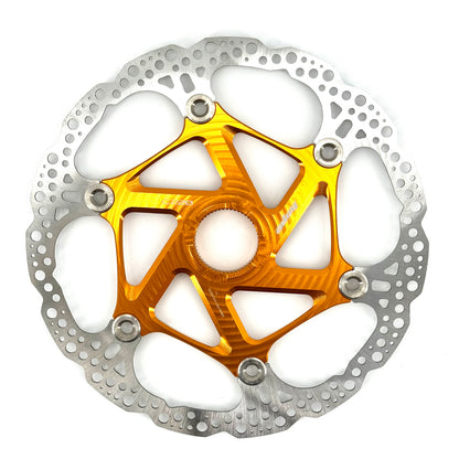 Schwimmend gelagerte HOPE Centerlock-Bremsscheibe Orange
