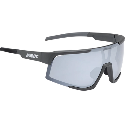 MAVIC MVS AEROFRAME Brille Anthrazit Silbernes Glas