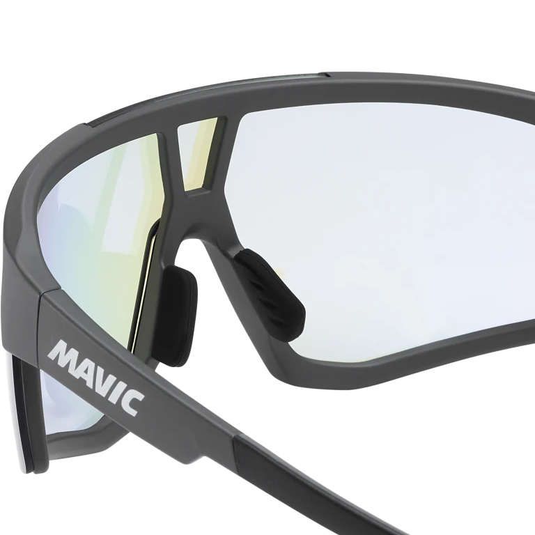 MAVIC MVS AEROFRAME Brille Anthrazit Blaues Glas Photochromatisch