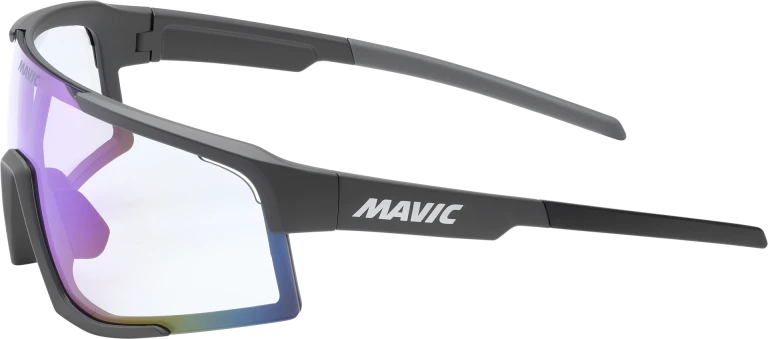 MAVIC MVS AEROFRAME Brille Anthrazit Blaues Glas Photochromatisch