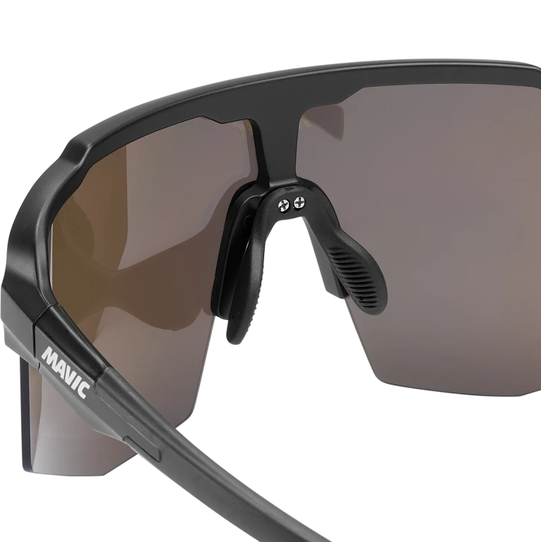 MAVIC MVS SHIELD Brille Schwarz Glas Gold/Blue