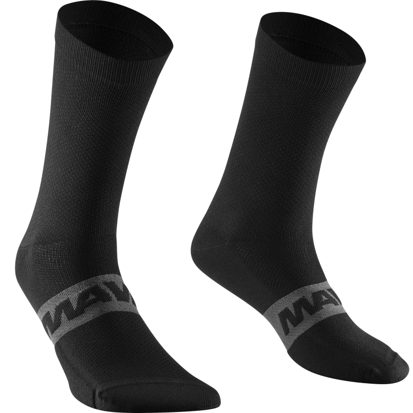 MAVIC ESSENTIAL MID Socken Schwarz