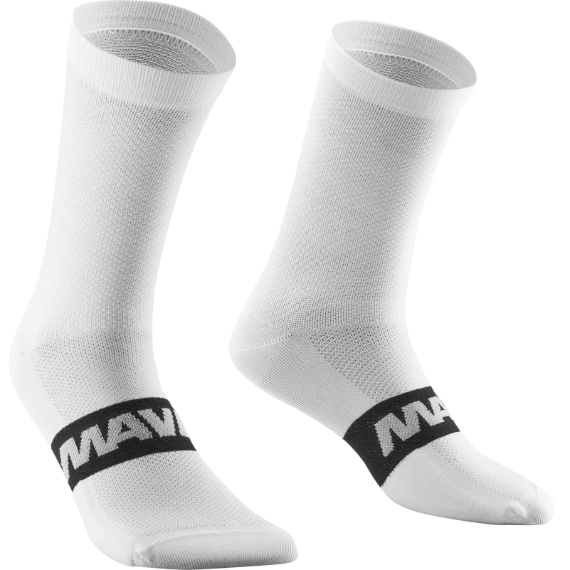 MAVIC ESSENTIAL MID Socken Weiß