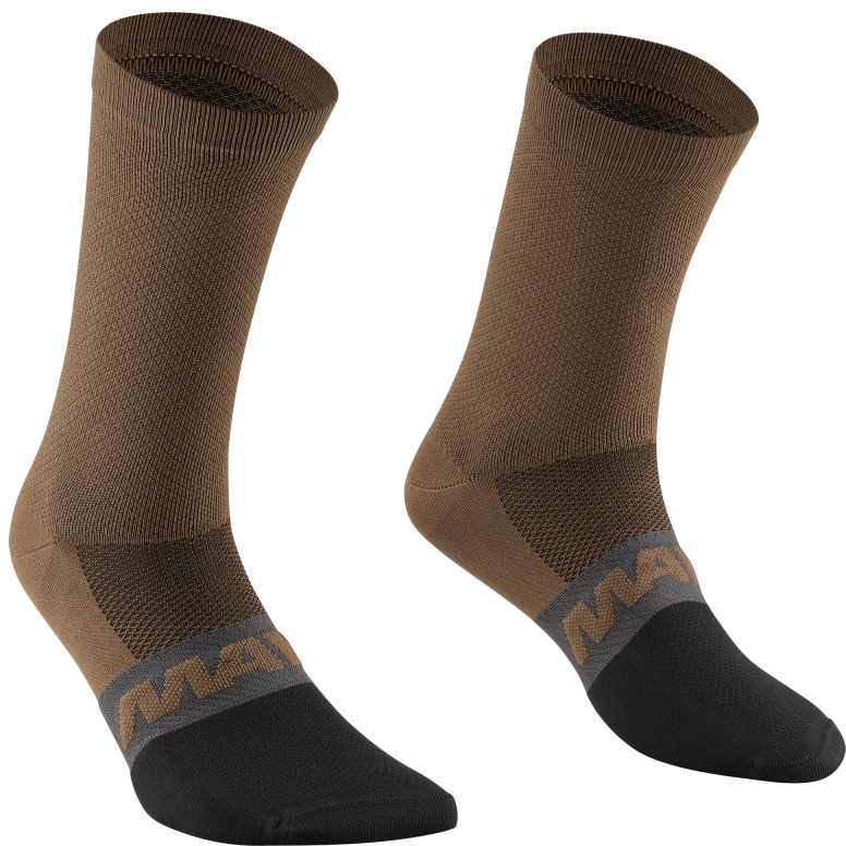 MAVIC ESSENTIAL MID Socken Braun