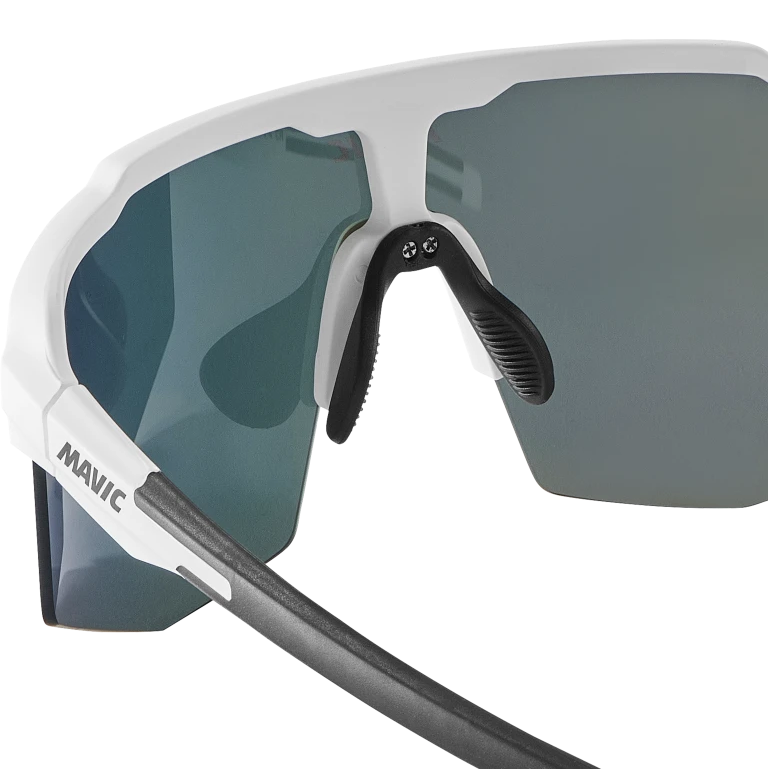 MAVIC MVS SHIELD Brille Weiß Glas Red