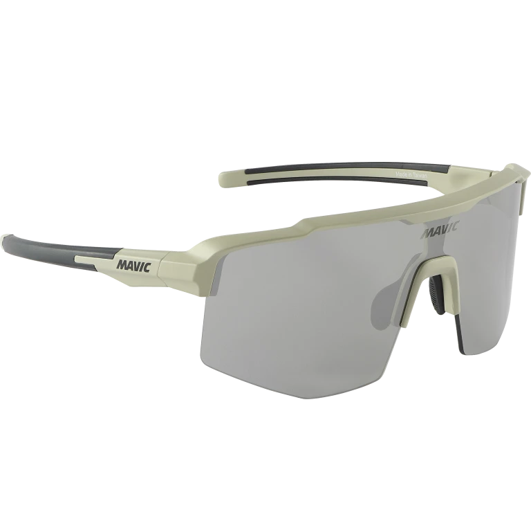 MAVIC MVS SHIELD Brille Grau Glas Silber