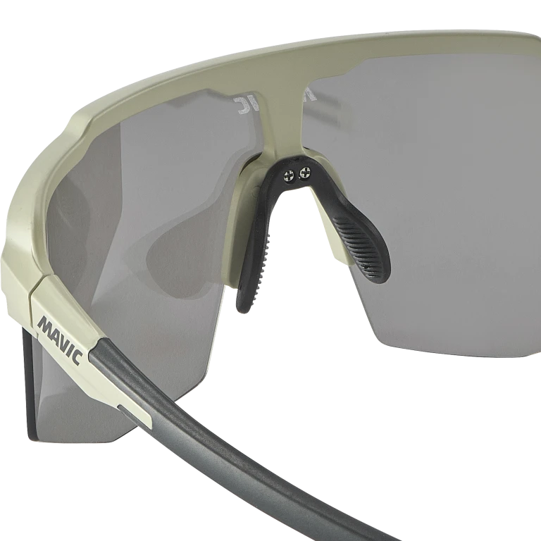 MAVIC MVS SHIELD Brille Grau Glas Silber
