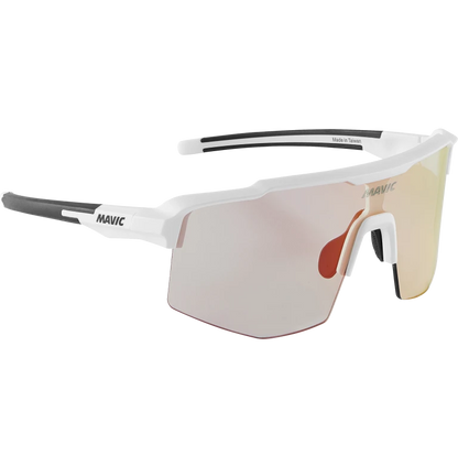 Brille MAVIC MVS SHIELD Weiß Glas Rot Photochrom