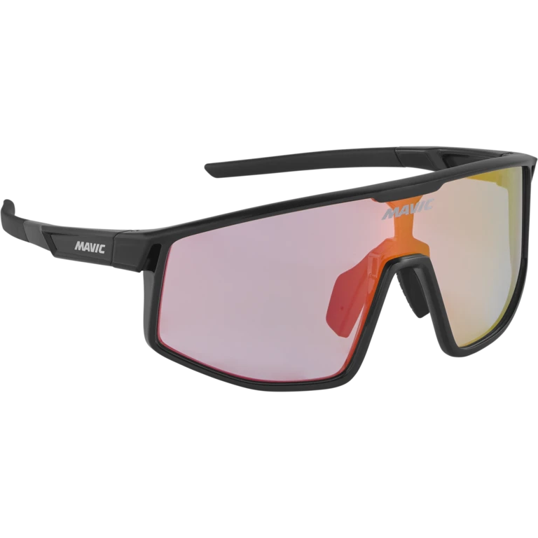 Mavic MVS Speedblast Brille in Schwarz mit rotem photochromatischem Glas