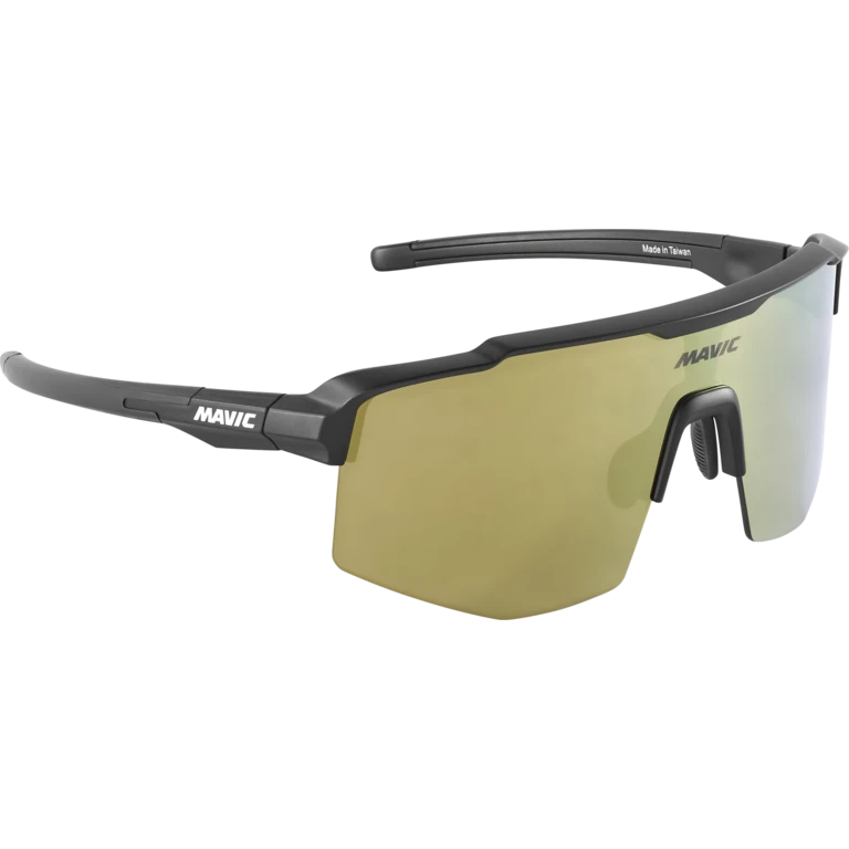 Mavic MVS Shield Brille in Schwarz mit goldfarbenem Glas