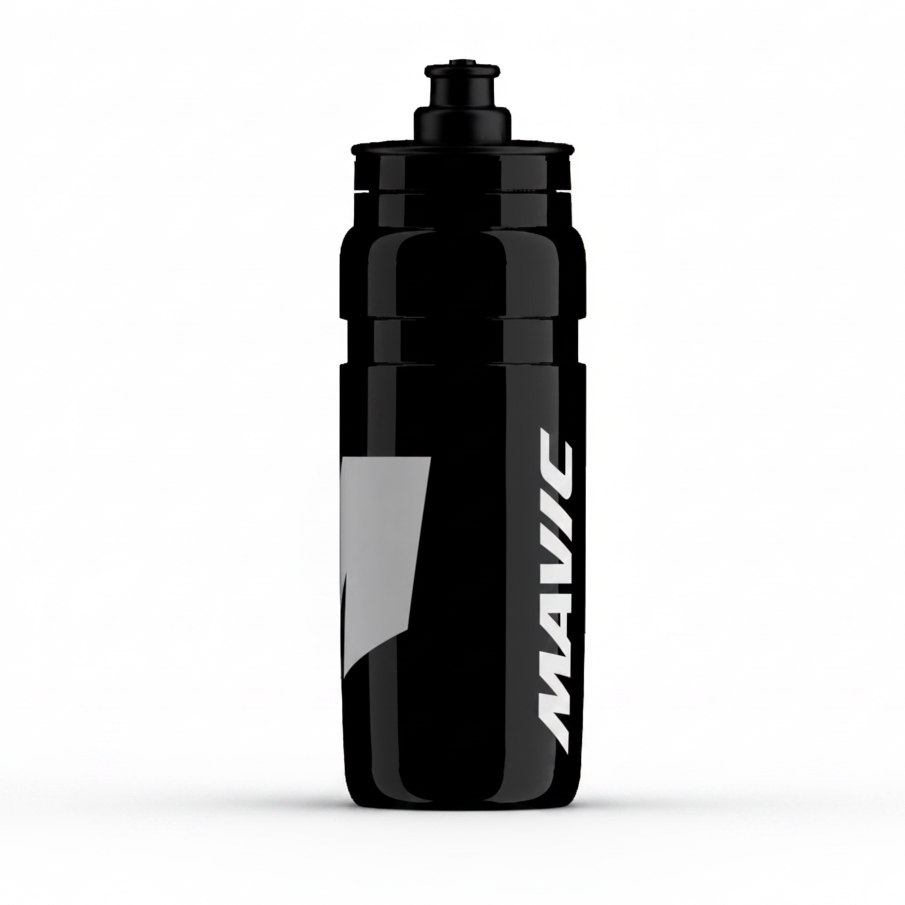 MAVIC ELITE FLY Trinkflasche Schwarz (750ml)
