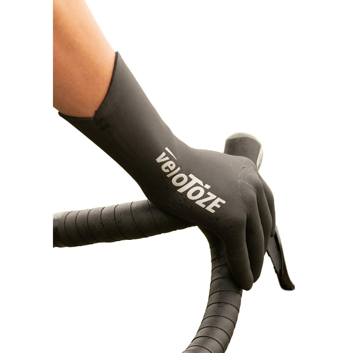 Handschuhe VELOTOZE NEEPERN Schwarz/Weiß