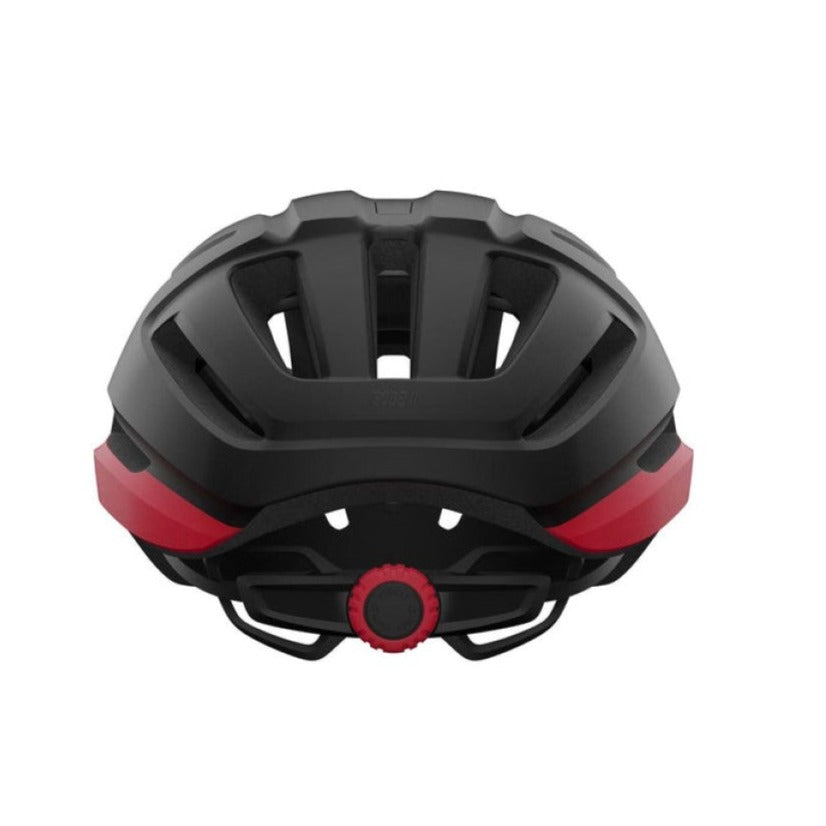 Rennradhelm GIRO ISODE II Mattschwarz/Rot