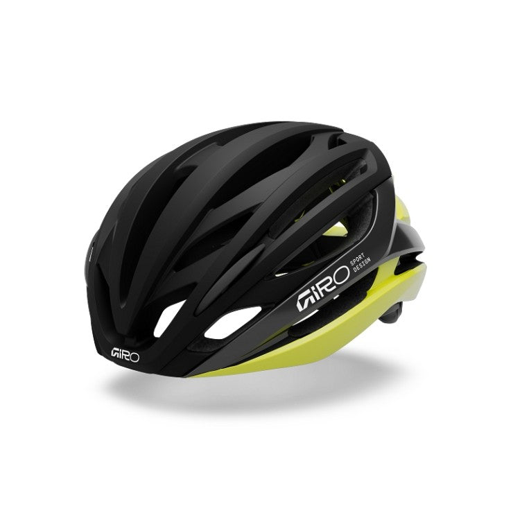 Helm Straße GIRO SYNTAX MIPS Schwarz/Gelb Hi Viz