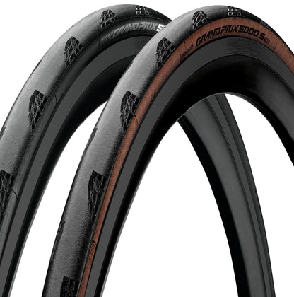 Reifen CONTINENTAL GRAND PRIX 5000 S TR 700c Tubeless Ready Braun