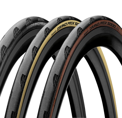 Reifen CONTINENTAL GRAND PRIX 5000 700c TubeType Schwarz