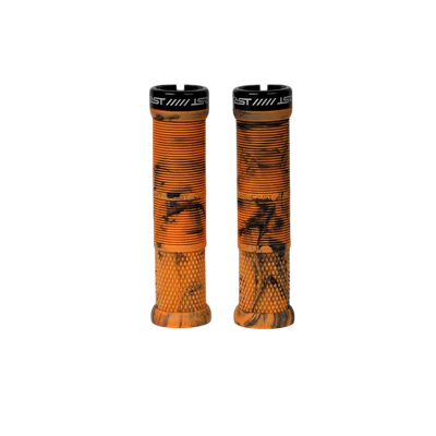 CAST BAMBA Lock-On Orange Grips