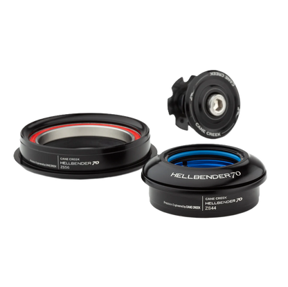 Halbintegrierter Steuersatz CANE CREEK HELLBLENDER 70 1"1/8 ZS44/ZS56 Schwarz
