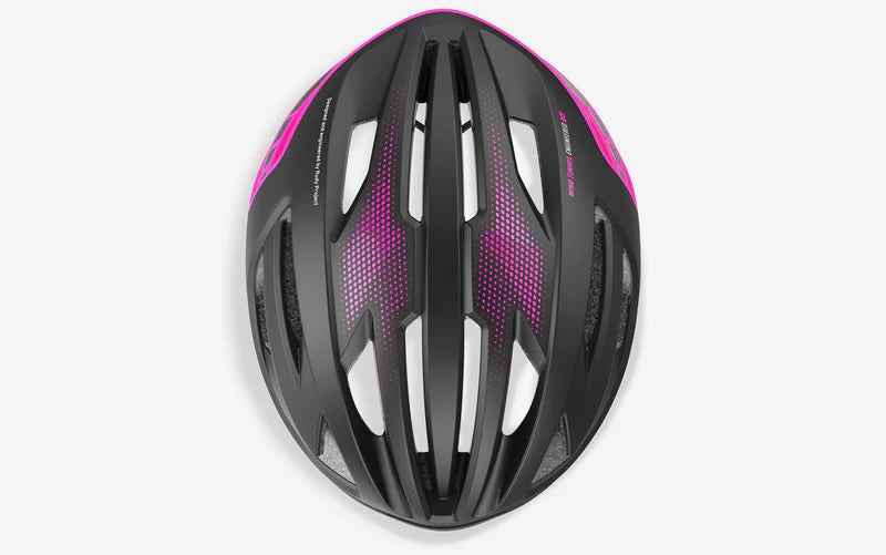 Rennradhelm RUDY PROJECT EGOS Schwarz/Rosa – Probikeshop