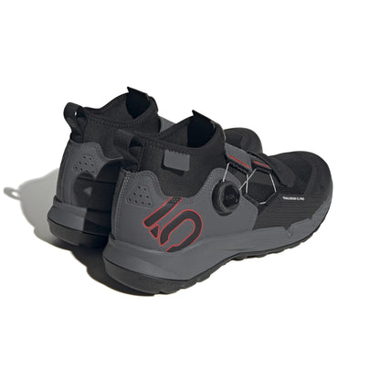 MTB-Schuhe ADIDAS FIVE TEN TRAILCROSS PRO CLIP-IN Grau/Schwarz/Rot