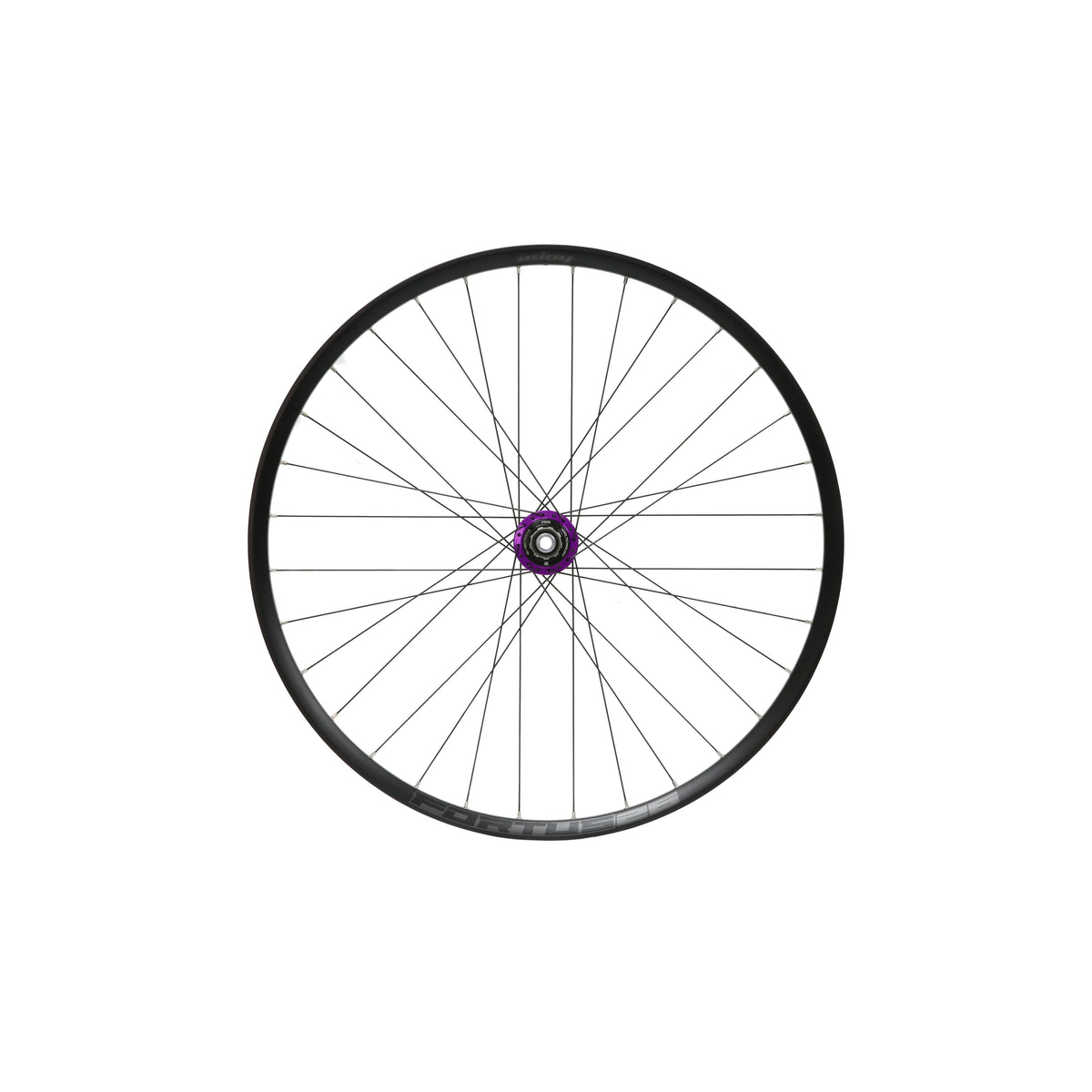 HOPE Fortus 26 W Hinterrad, 26 Zoll, Pro 5 Nabe in Violett