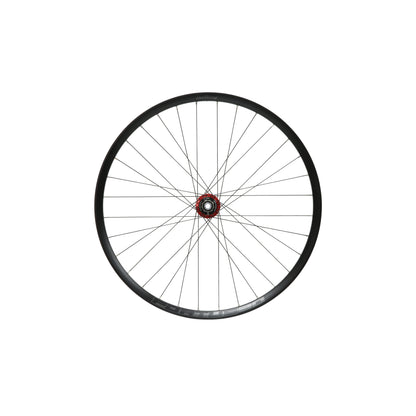 HOPE Fortus 30 W Hinterrad, 26 Zoll, rote Pro 5 Nabe
