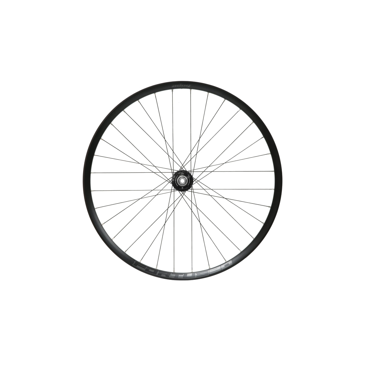 HOPE Fortus 30 W 27,5-Zoll-Hinterrad mit Pro 5 Nabe in Schwarz
