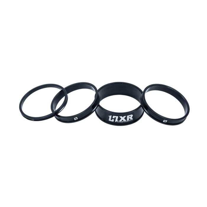 HXR COMPONENTS Vorbau-Distanzring-Set Schwarz
