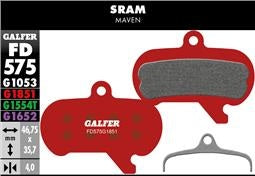 Sram Maven GALFER ADVANCED Semi-Metallic Bremsbeläge