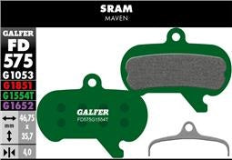 Sram Maven GALFER PRO Semi-Metallic Bremsbeläge