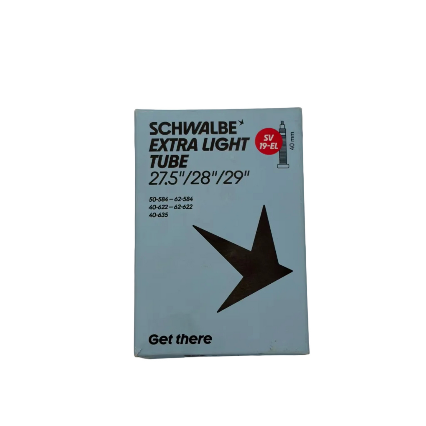 SCHWALBE EXTRA LIGHT SV 19L Schlauch 27,5 x 2,0/2,40 – 29 x 1,75/2,40 Presta 40 mm